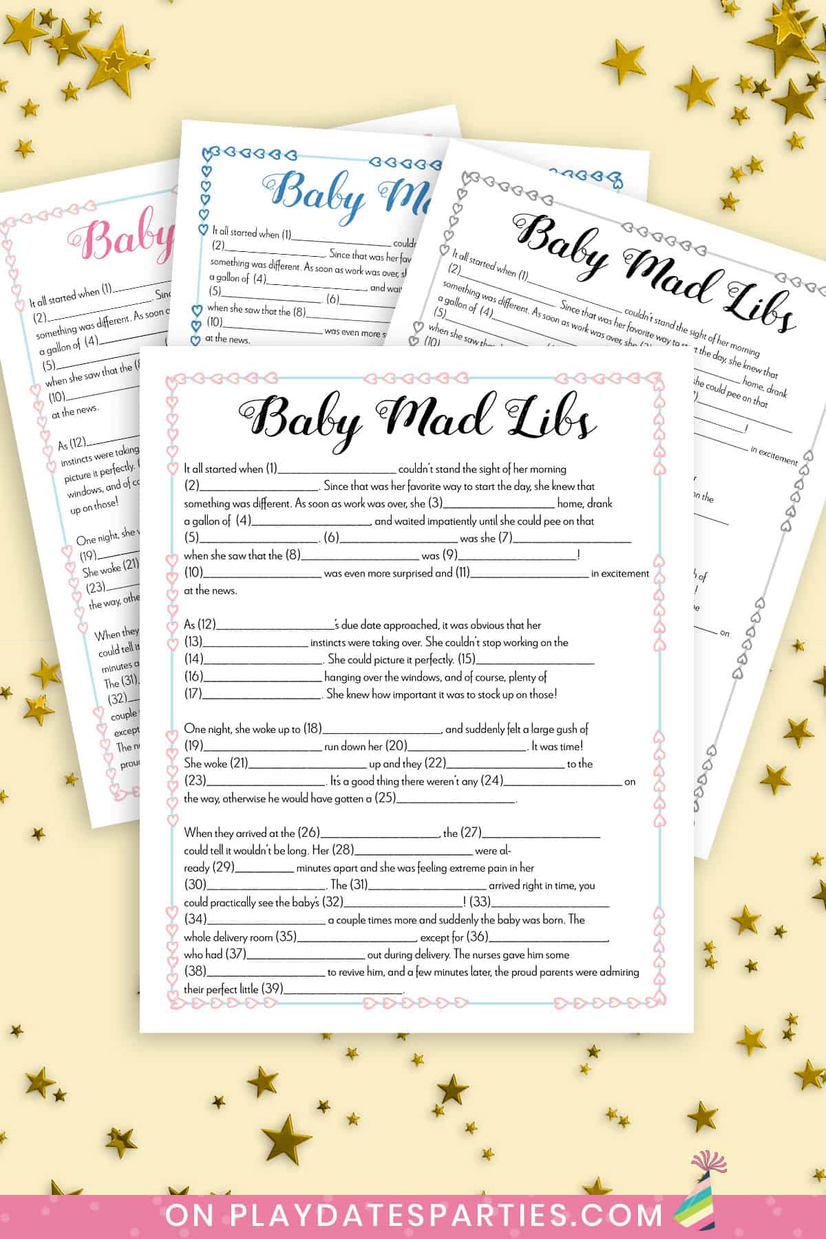 Baby Mad Libs