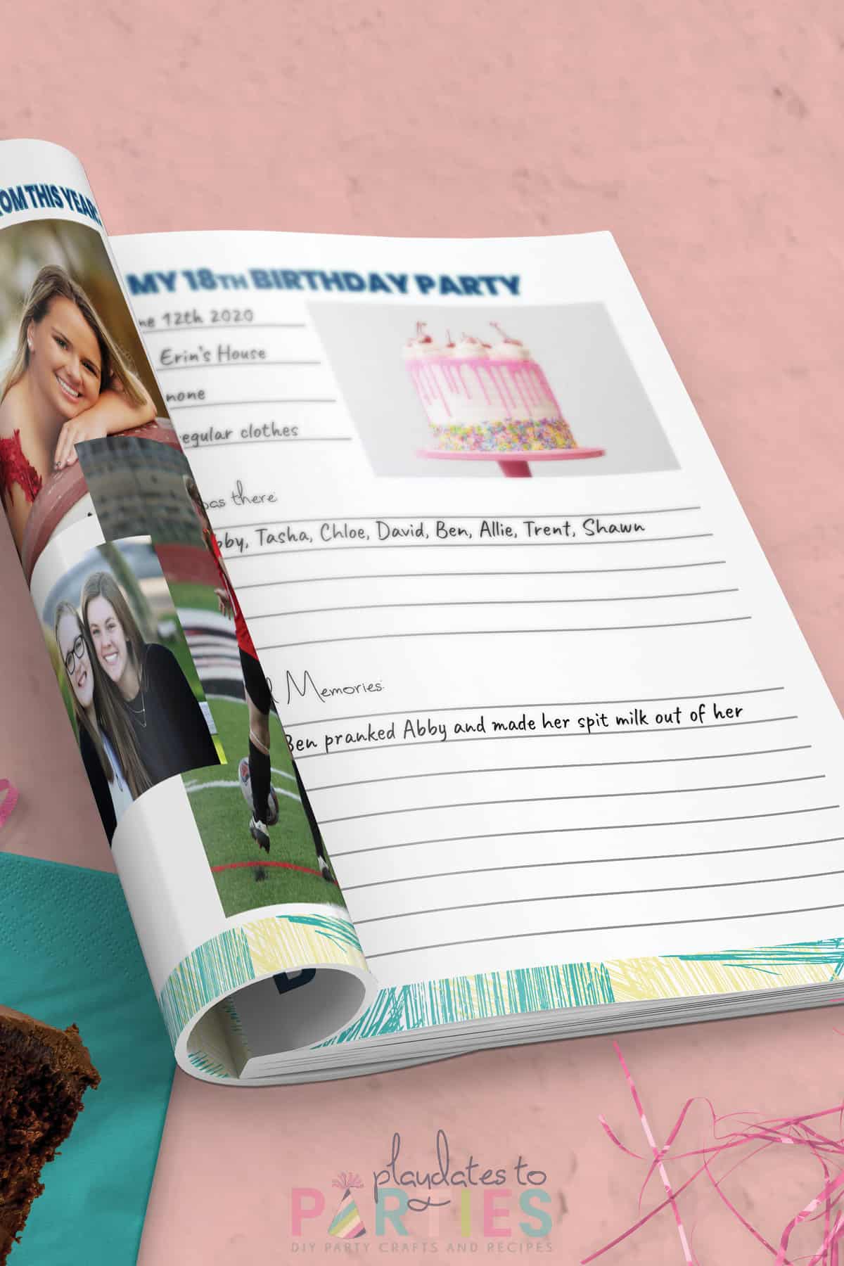 Birthday Interview Journal Keepsake