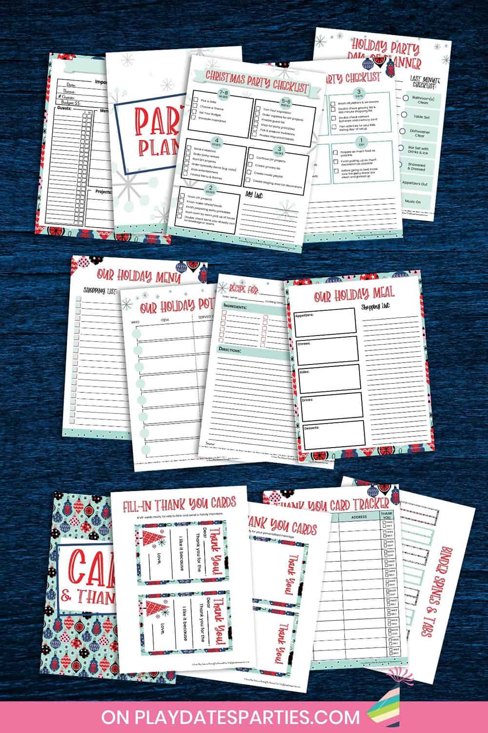 Christmas Planner Printable - Premium