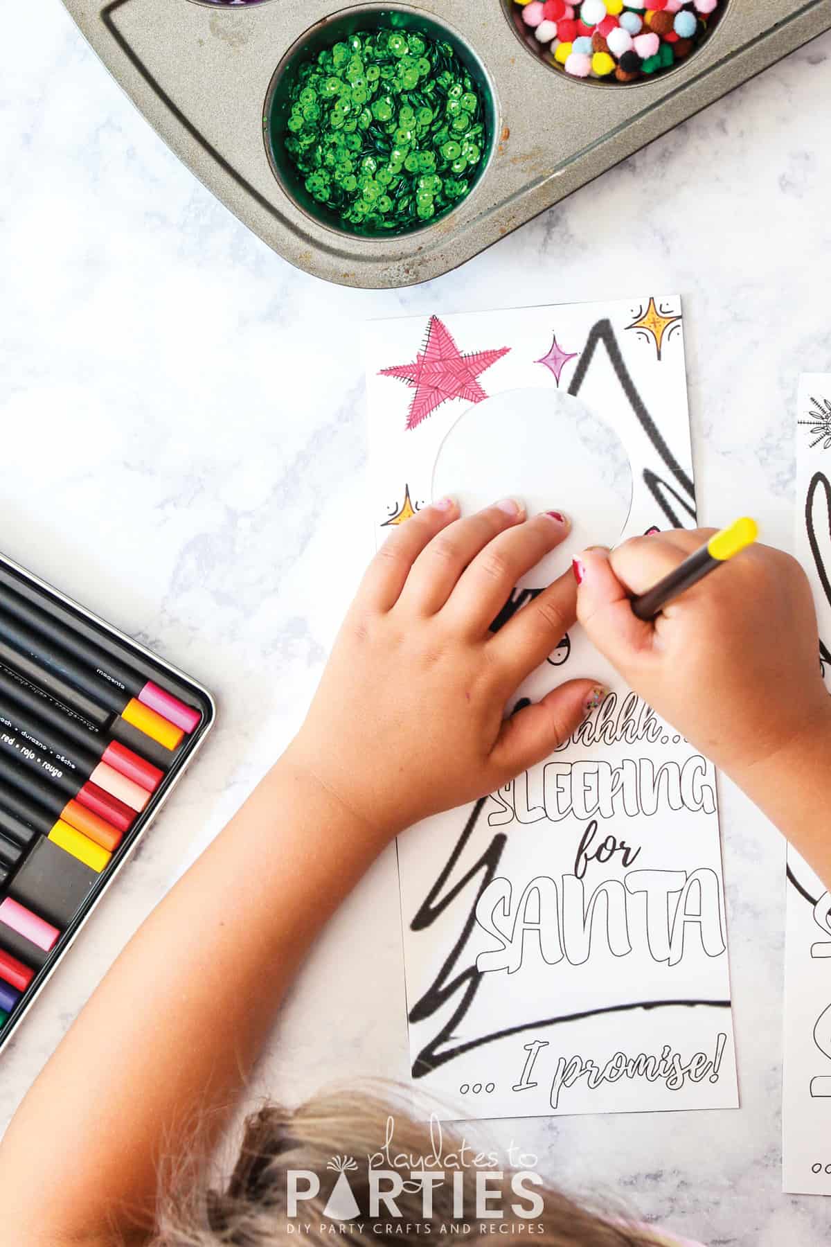 Printable Christmas Door Hanger