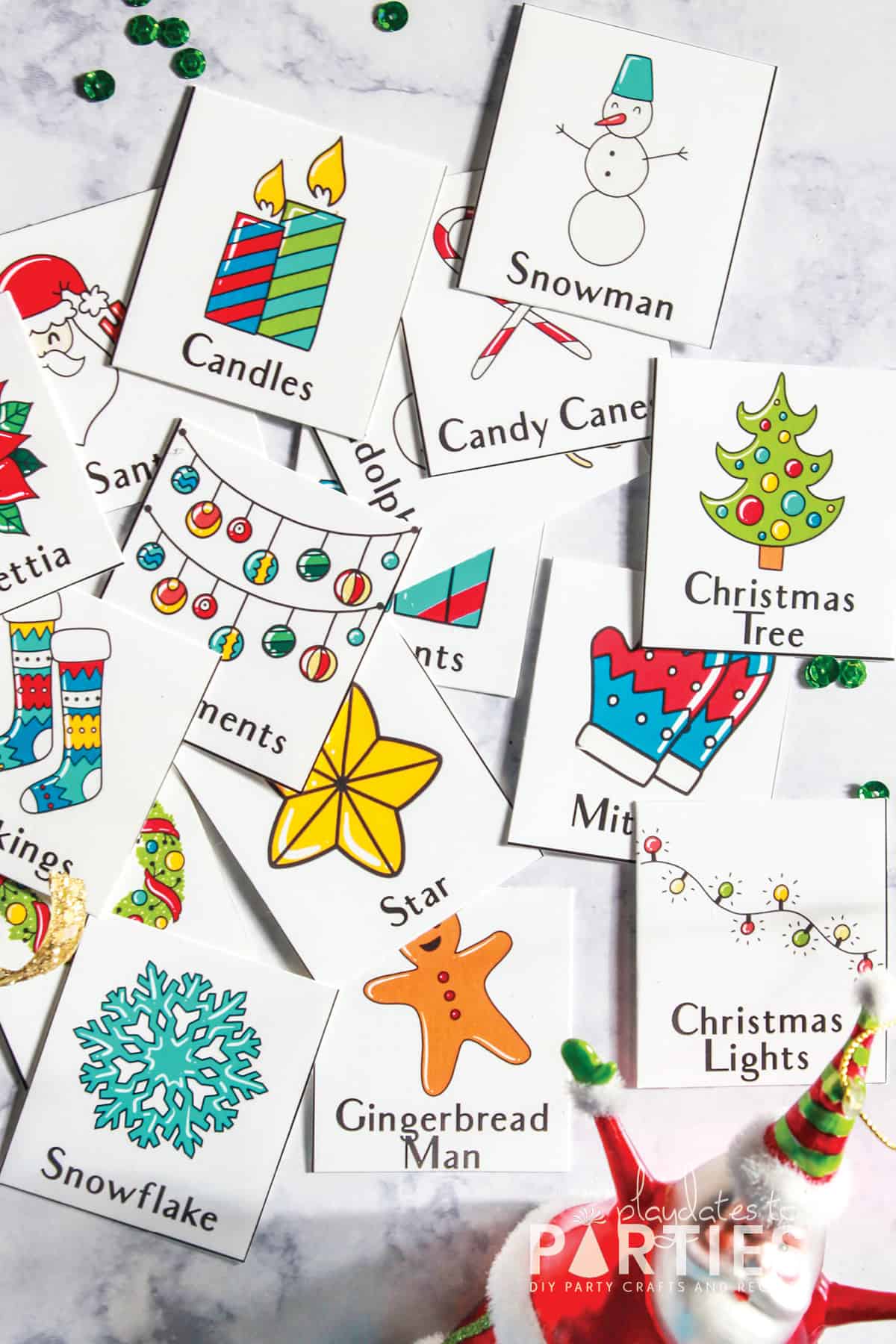 Christmas Scavenger Hunt Cards