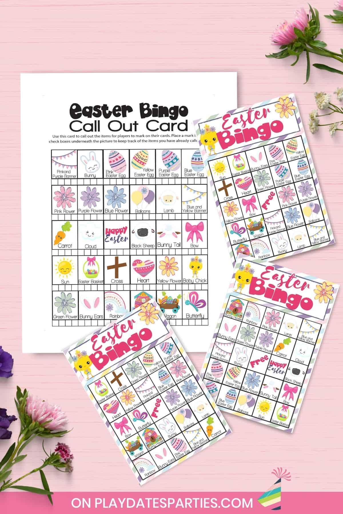 Easter Bingo Cards