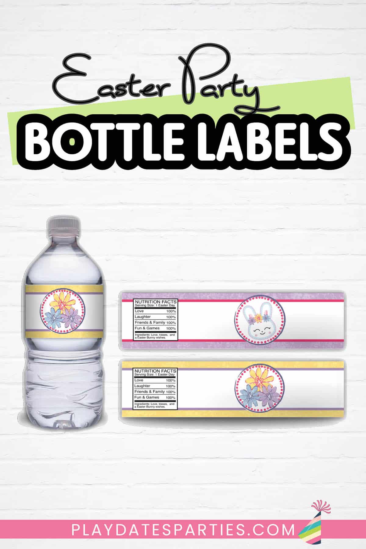 Easter Bottle Labels
