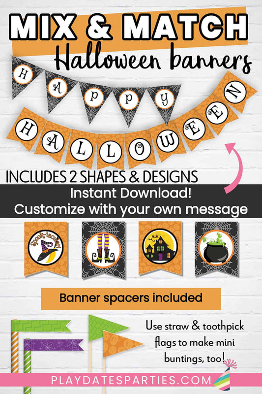 Halloween Party Banners