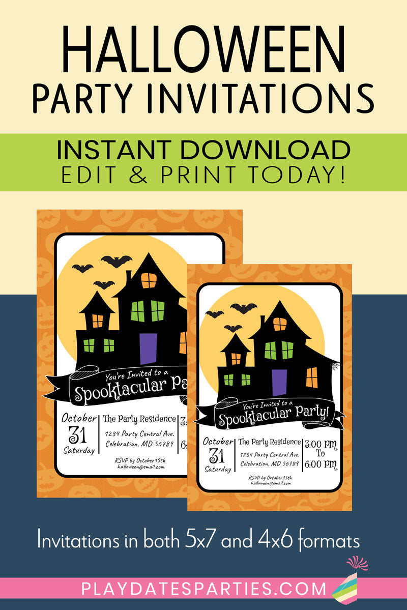 Halloween Party Printables (Giant Bundle!)