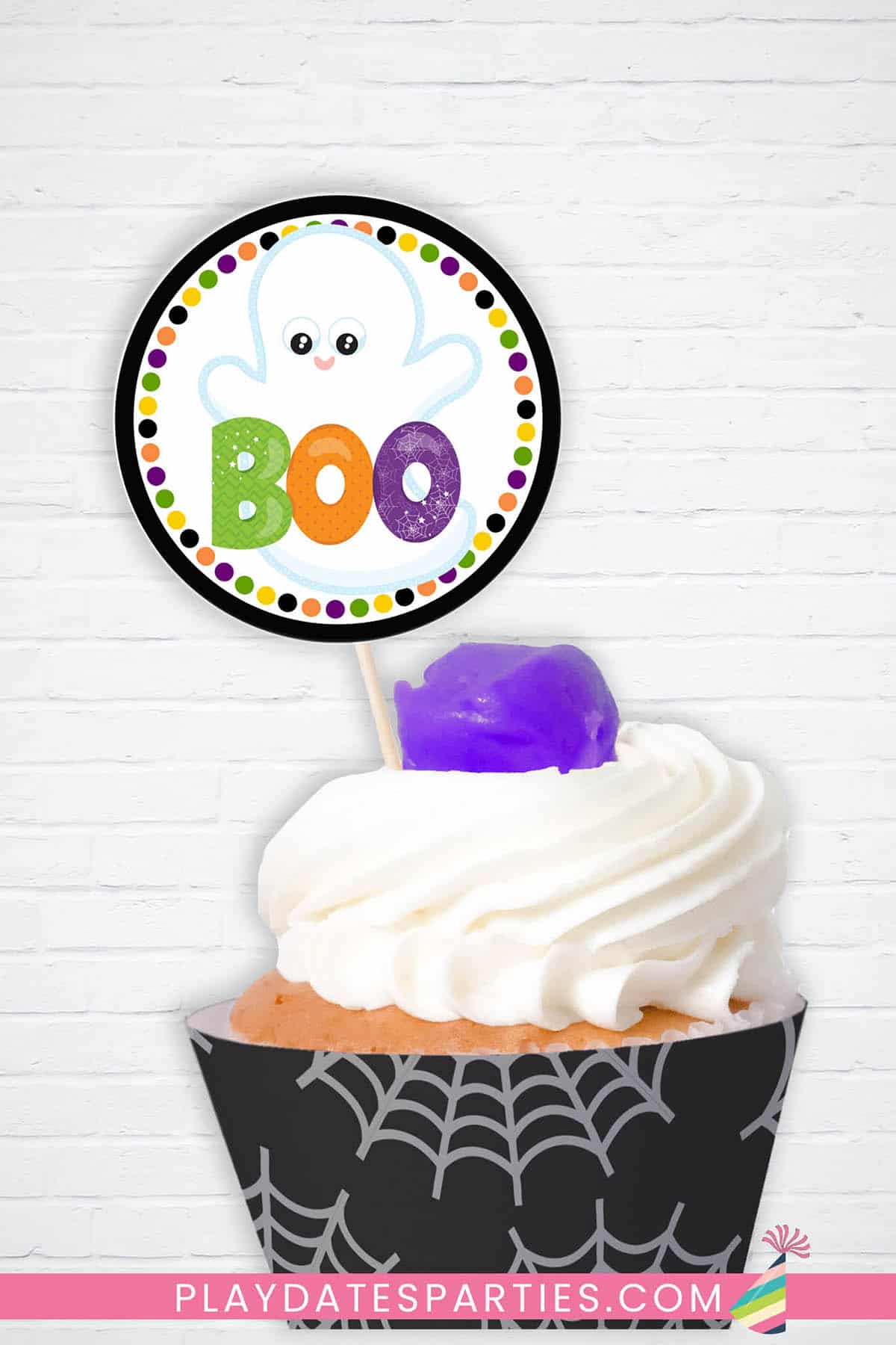 Halloween Circle Tags