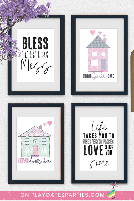 Love Your Home Art Print Bundle