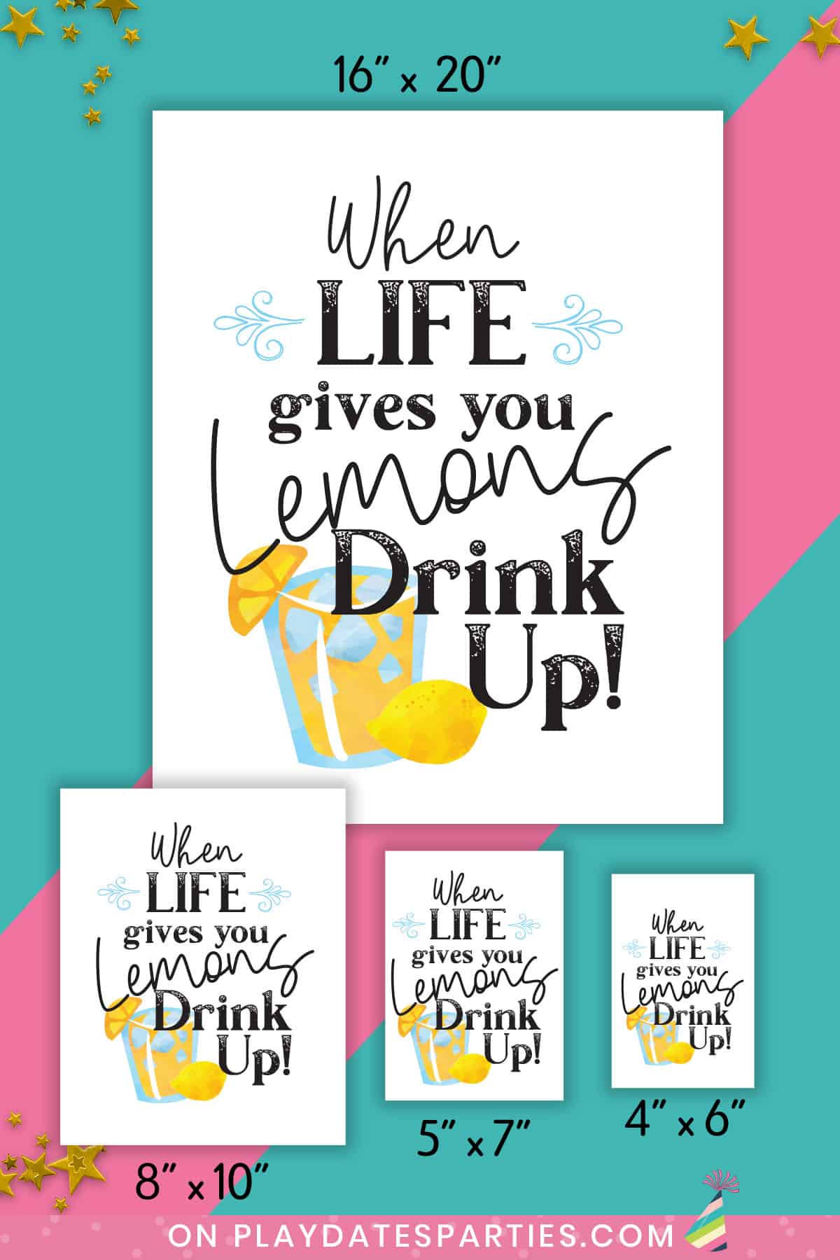 When Life Gives You Lemons Art Print