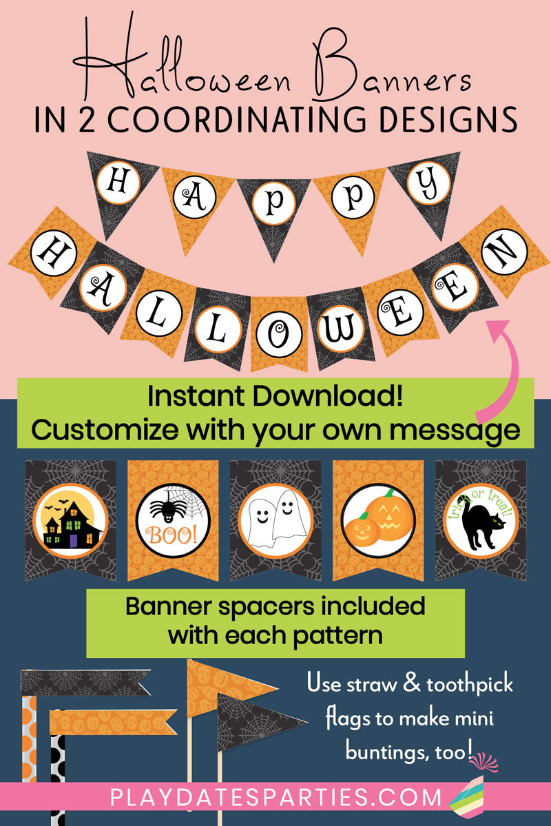 Halloween Party Printables (Giant Bundle!)