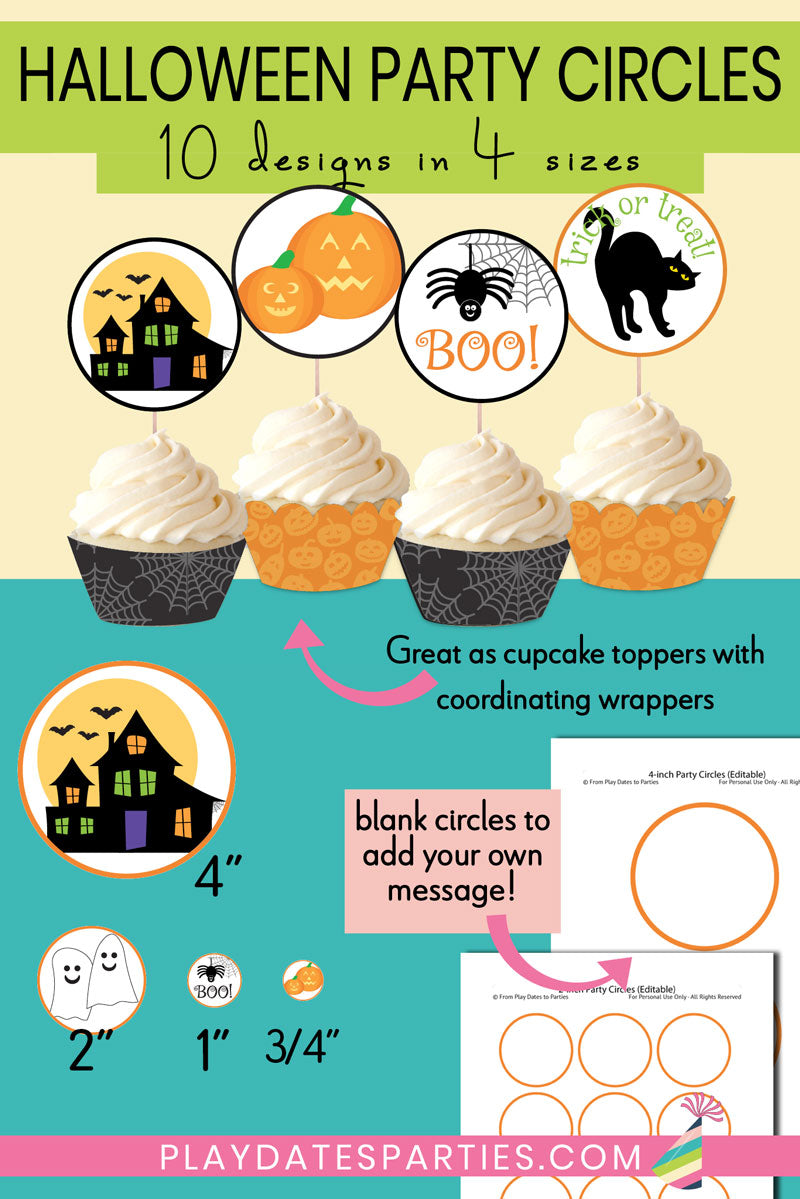 Halloween Party Printables (Giant Bundle!)