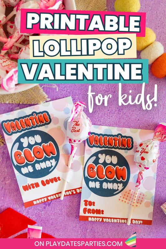 Blow Pop Valentine Gift Cards