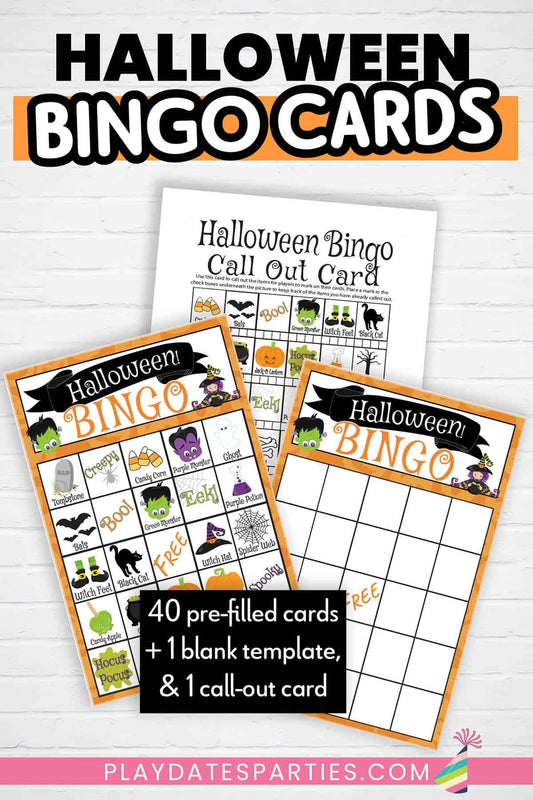 Printable Halloween Bingo Cards