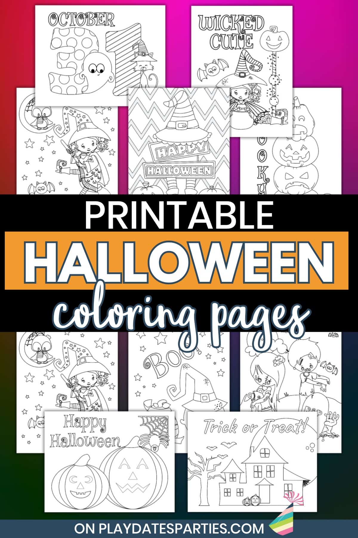 Printable Halloween Coloring Pages