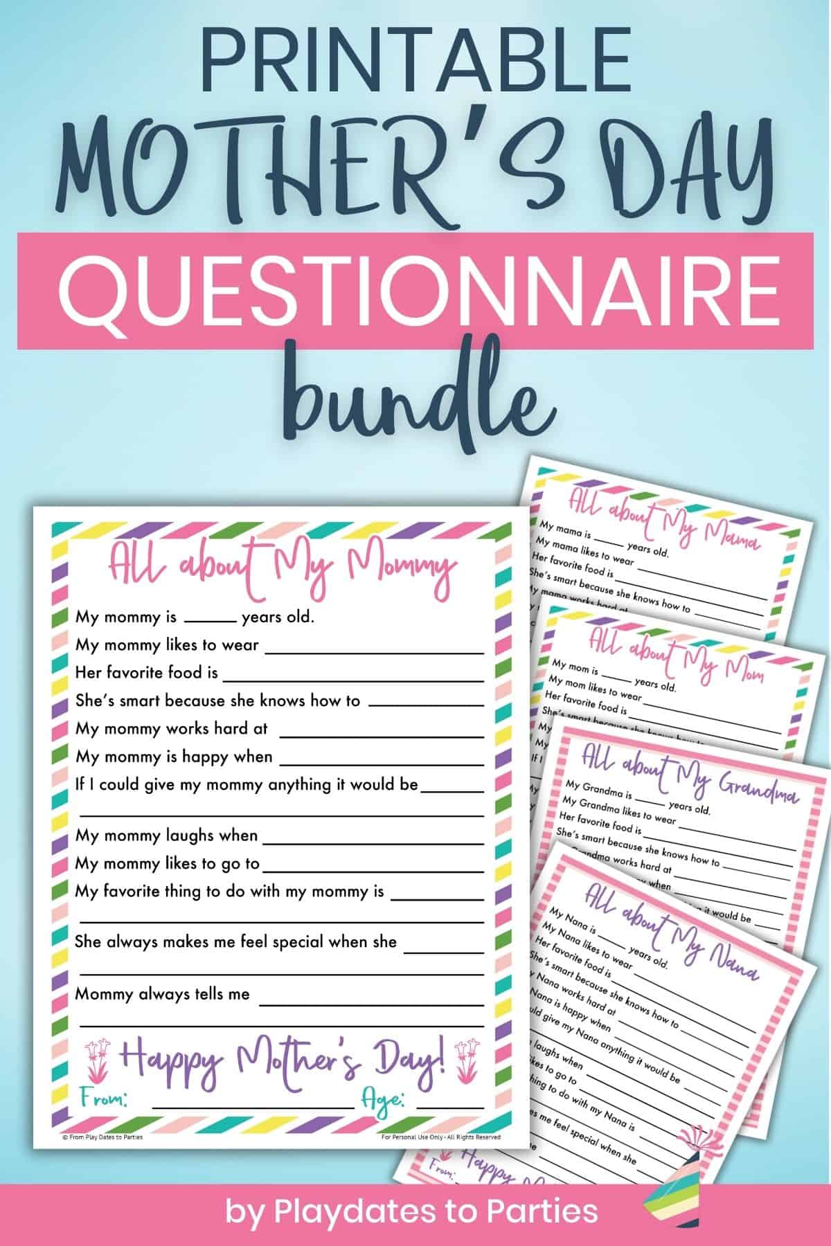 All About Mom Mother's Day Interview Bundle