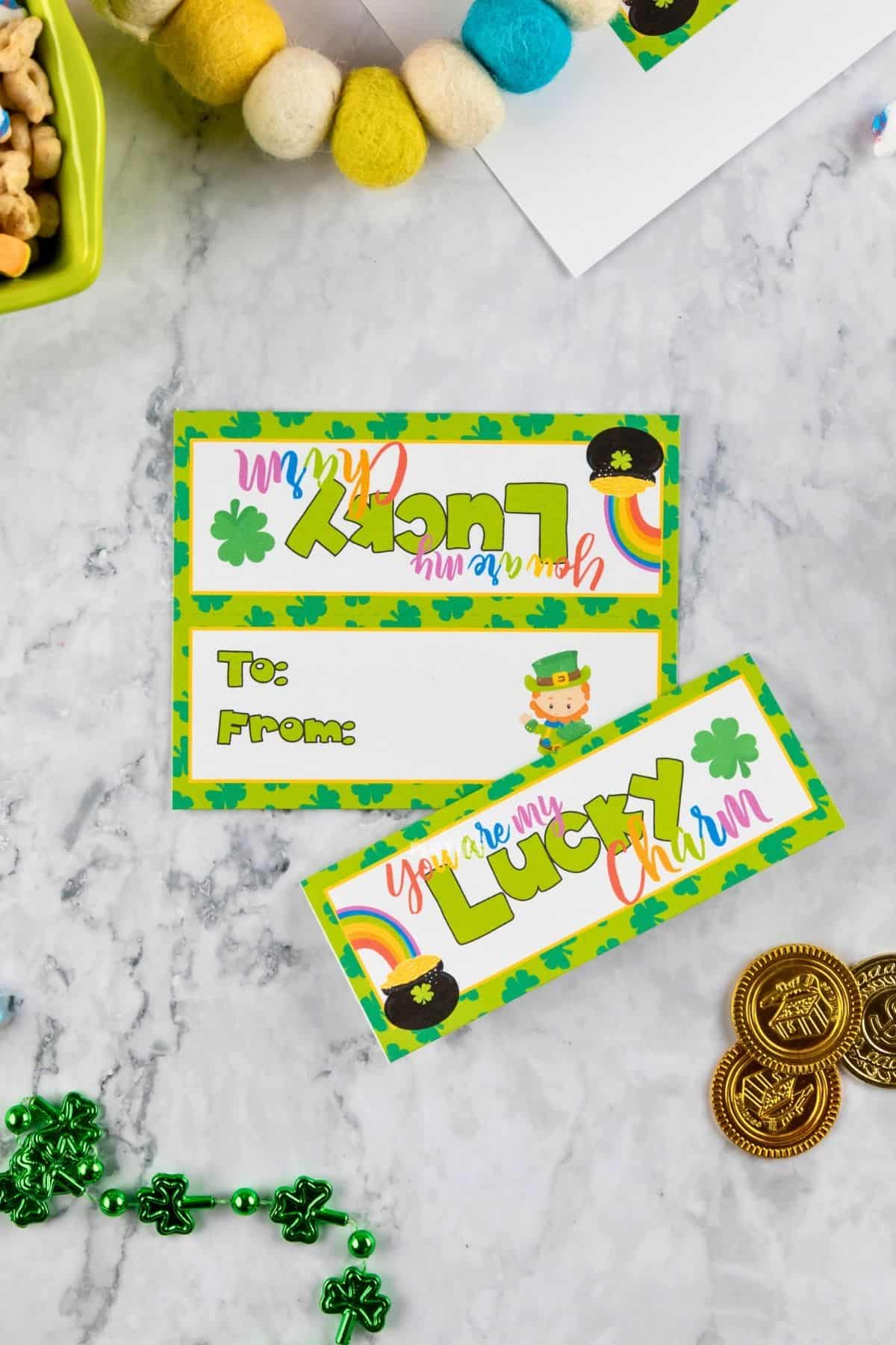 St. Patrick's Day Bag Toppers