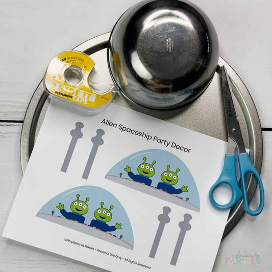 Alien Flying Saucer UFO Party Decorations