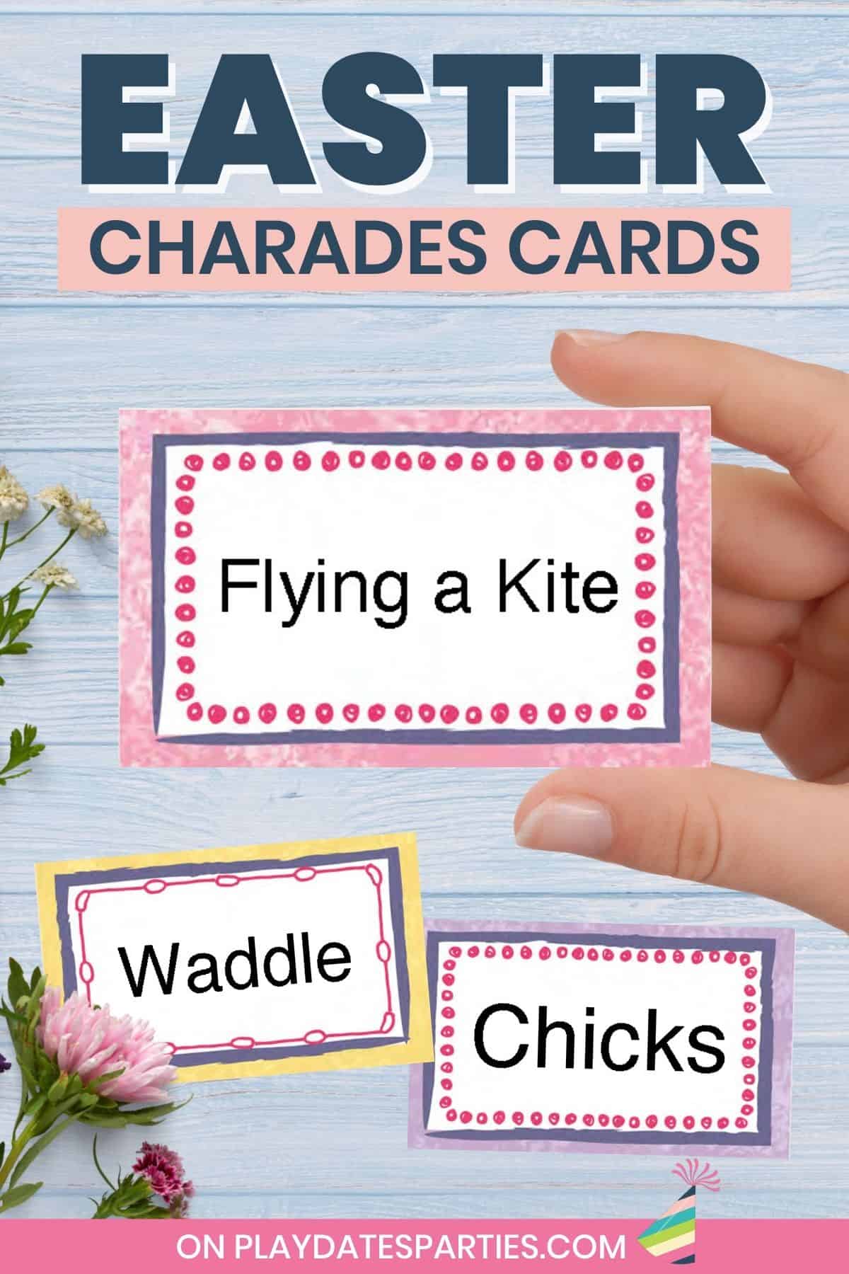 Easter Charades Cards