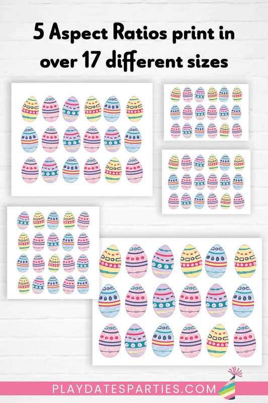 Easter Eggs Art Print