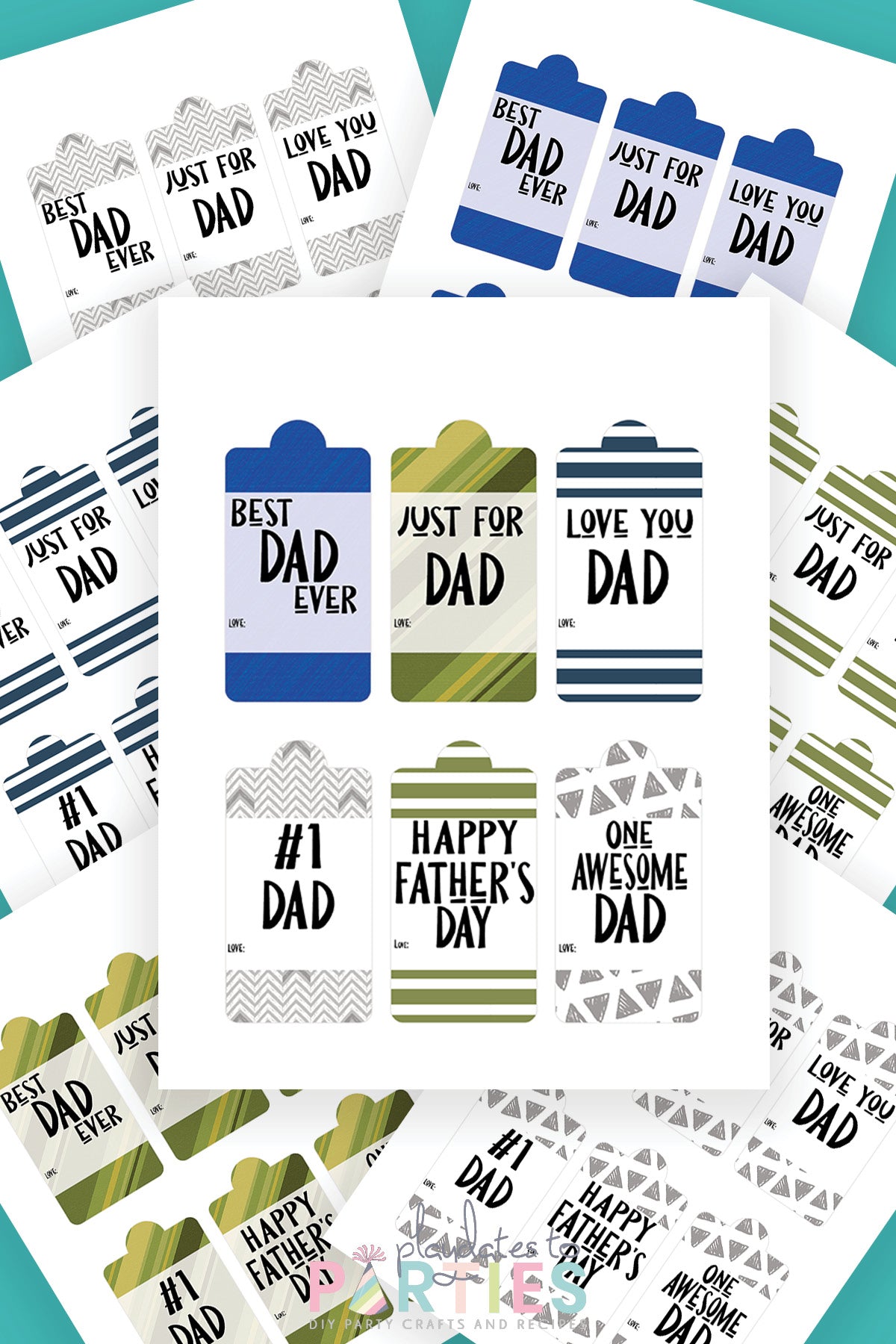 father-s-day-gift-tags-playdates-to-parties for Father S Day Free Printable Father S Day Gift Tags Father's Day Gift Tags – PlayDates to Parties for Father S Day Free Printable Father S Day Gift Tags