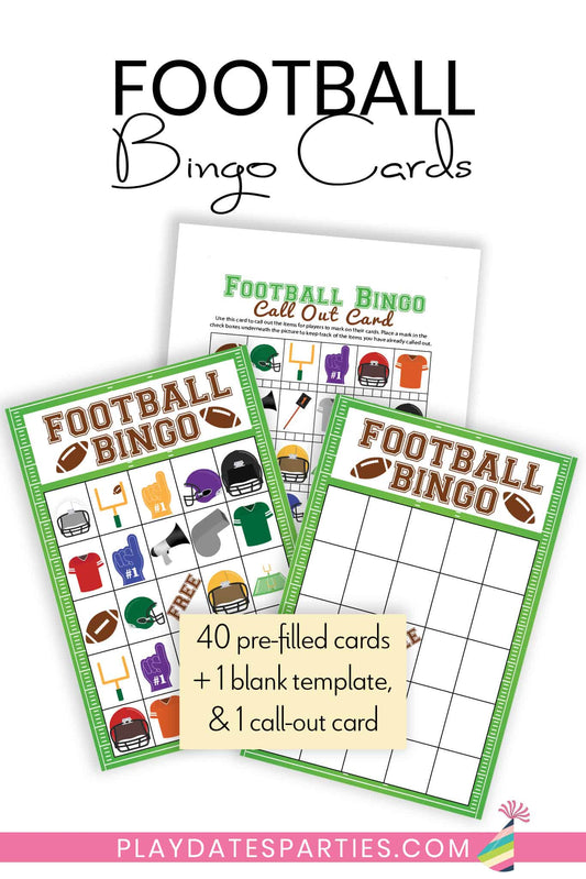 Football Bingo Cards