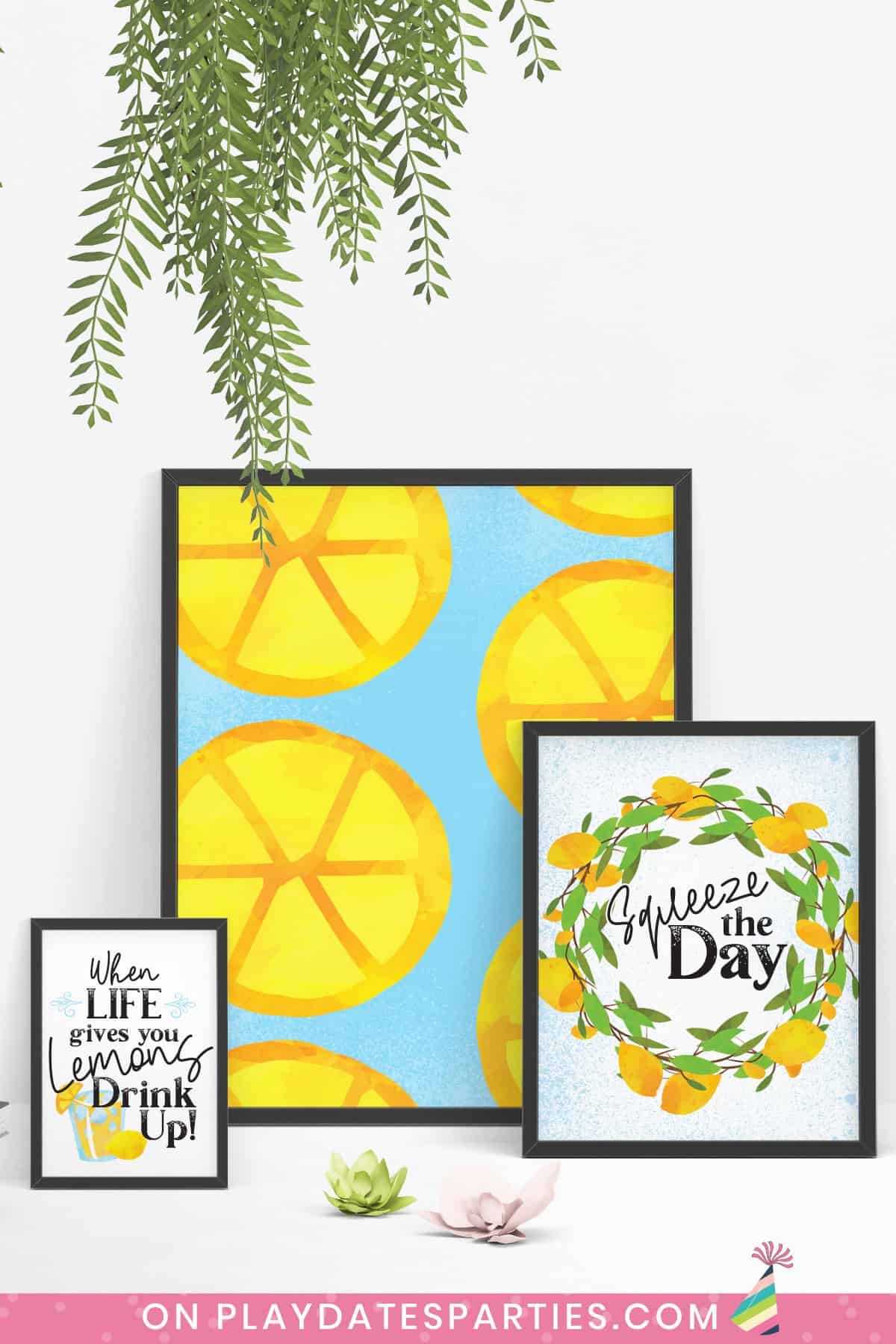 Summer Lemons Art Print Bundle