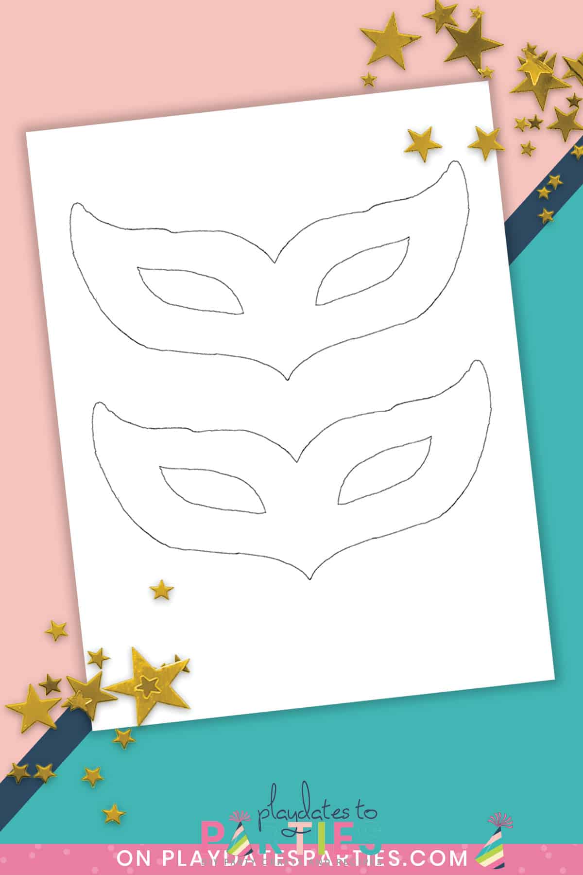 Printable Mask Template for Kids