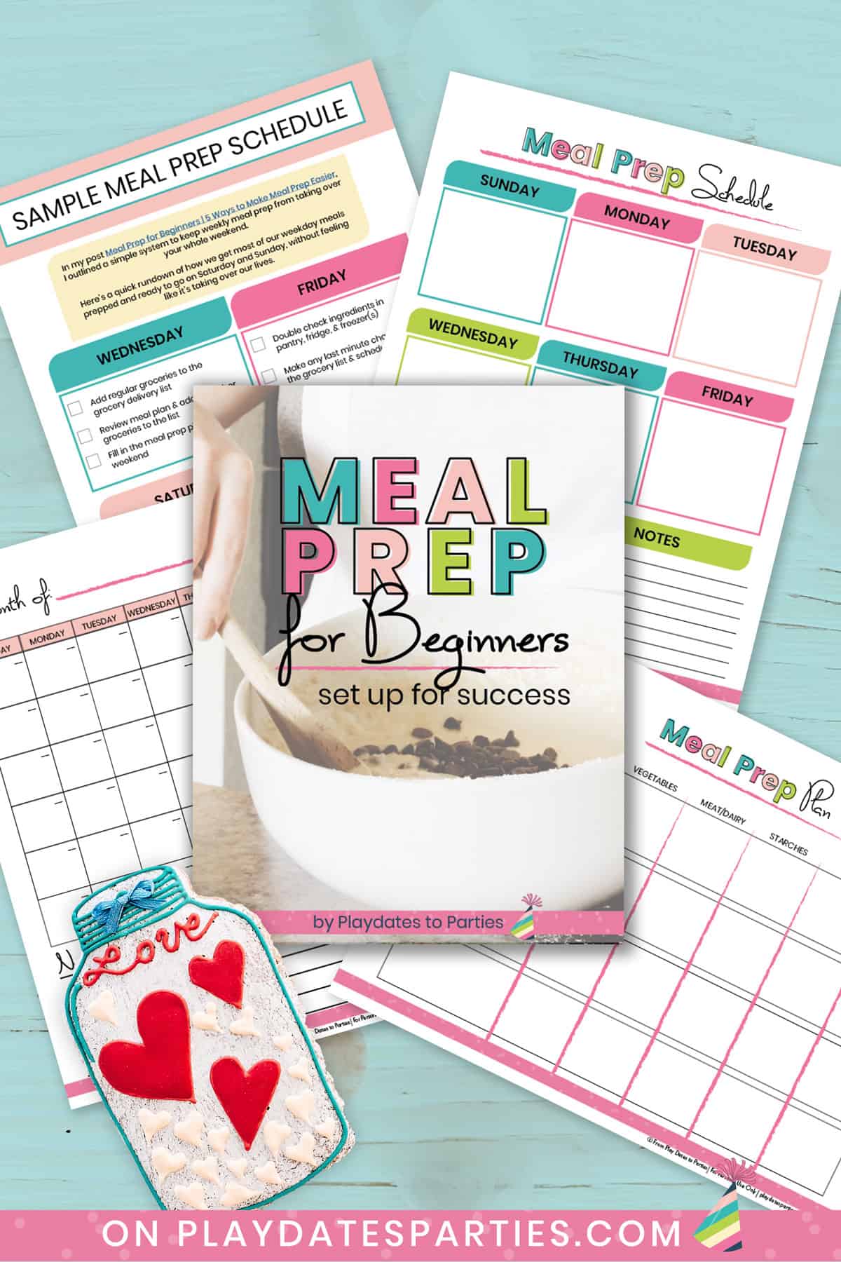 Meal Prep for Beginners - Printable Meal Prep Plan and Schedule