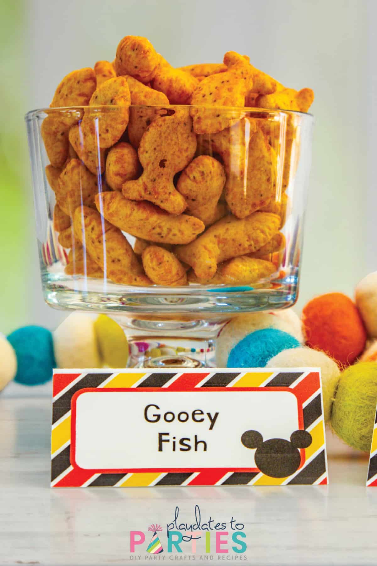 Mickey Mouse Inspired Table Tent Cards