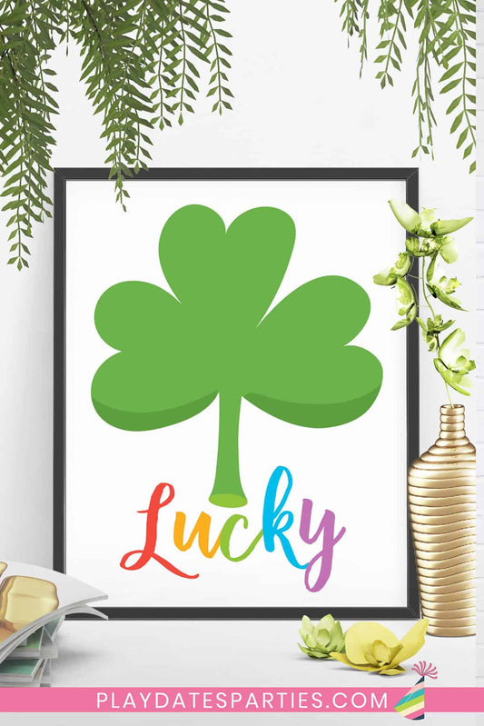 Lucky St. Patrick's Day Art Print