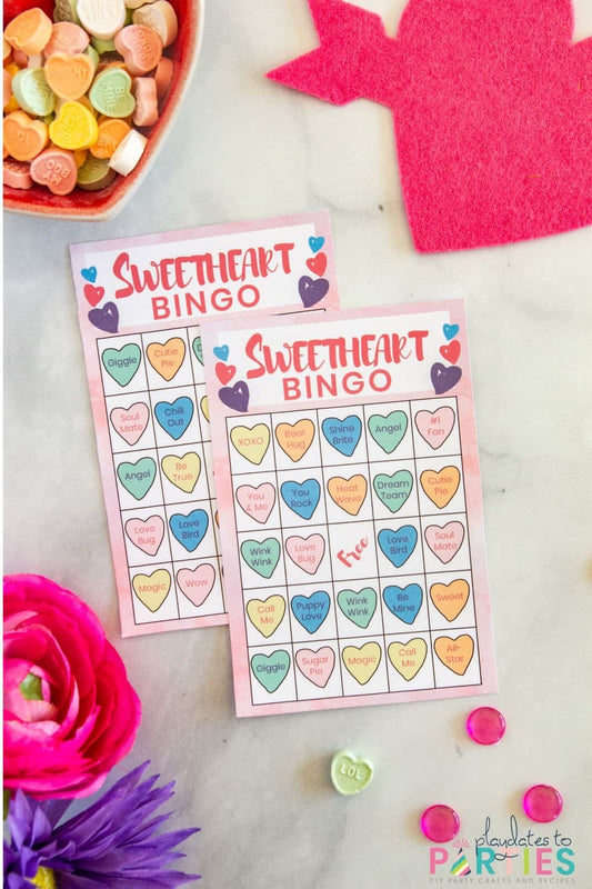 Sweetheart Valentine's Day Bingo