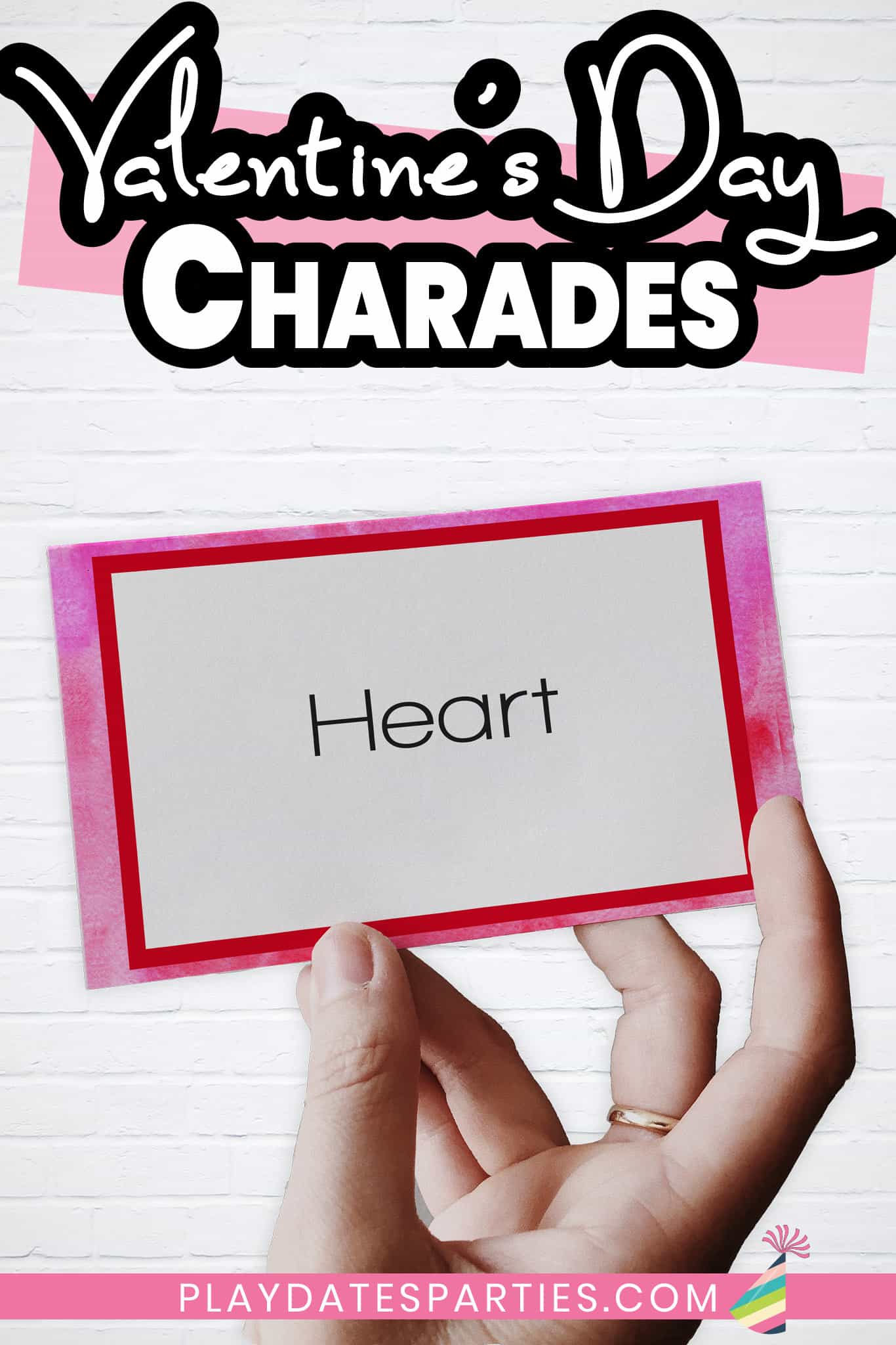 Printable Valentine's Day Charades Cards