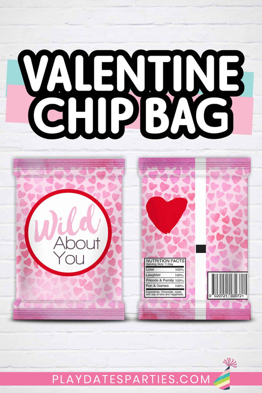 Valentine's Day Chip Bags