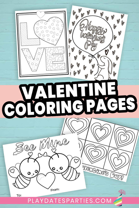 Valentine's Day Coloring Pages