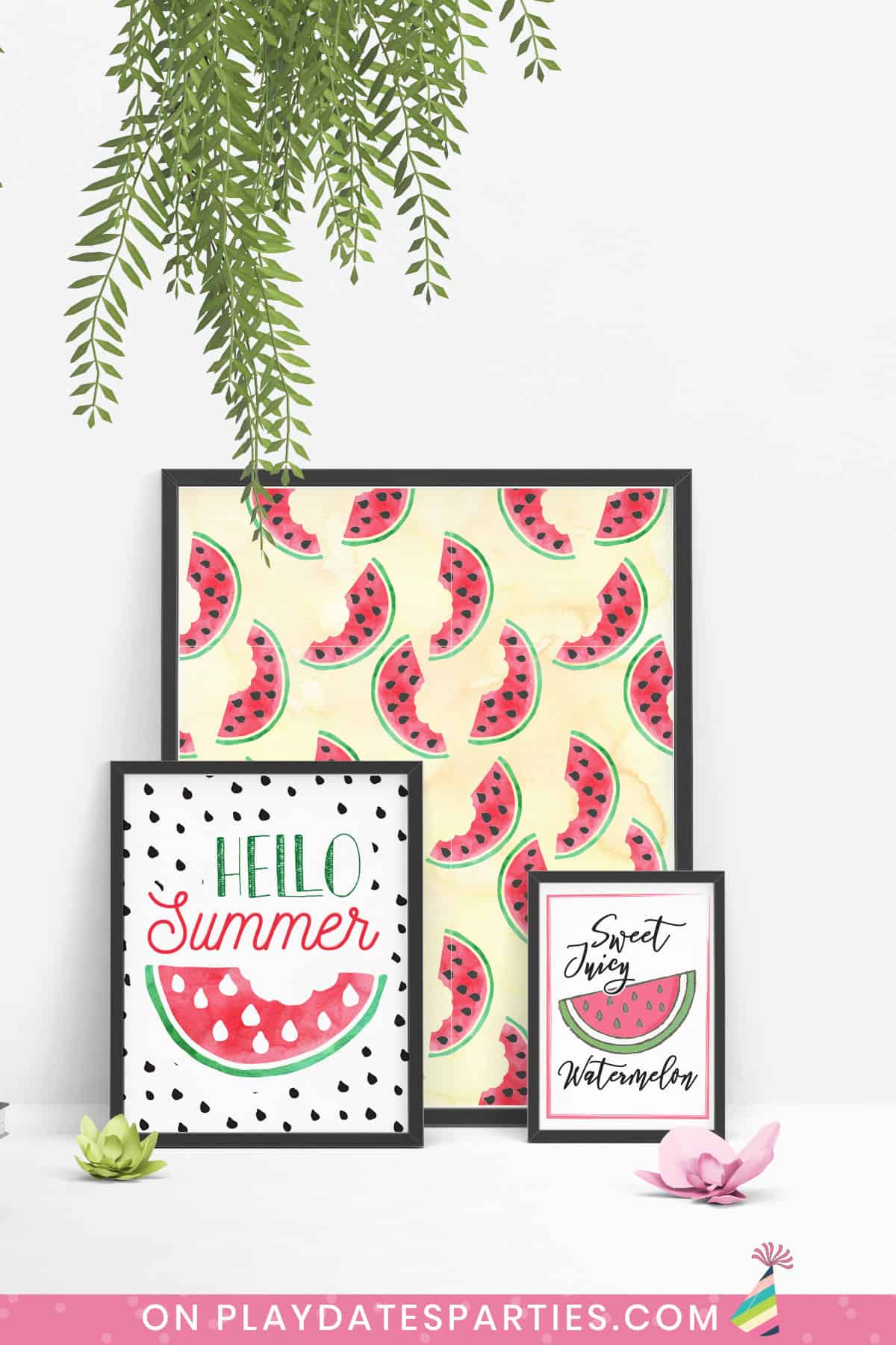Summer Watermelon Art Print Bundle